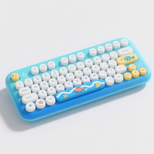 Rainbow Fish Kids Wireless Keyboard