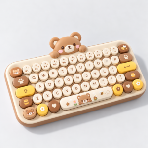 Honey Bear Kids Wireless Keyboard