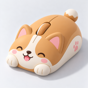 Happy Corgi Kids Wireless Mouse